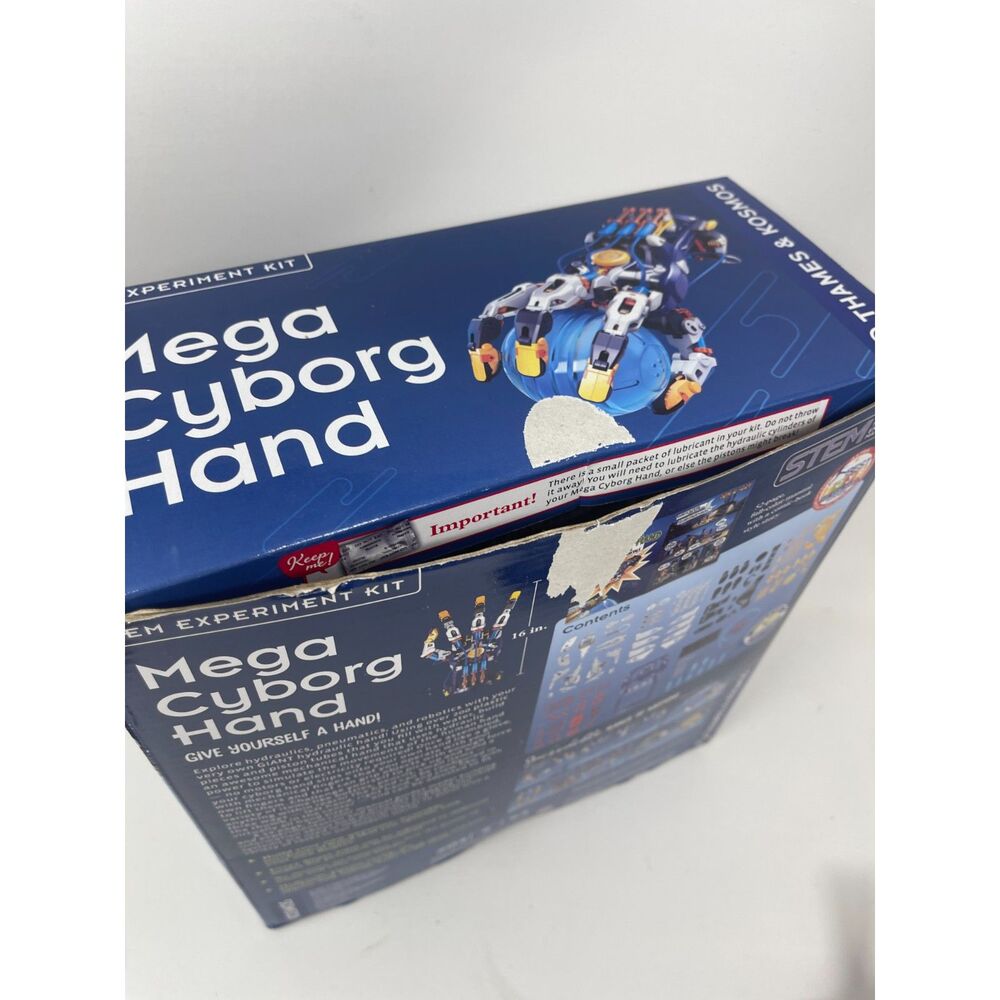 Thames & Kosmos Mega Cyborg Hand STEM Experiment Kit Build Your Own GIANT Hand - Picture 5 of 11